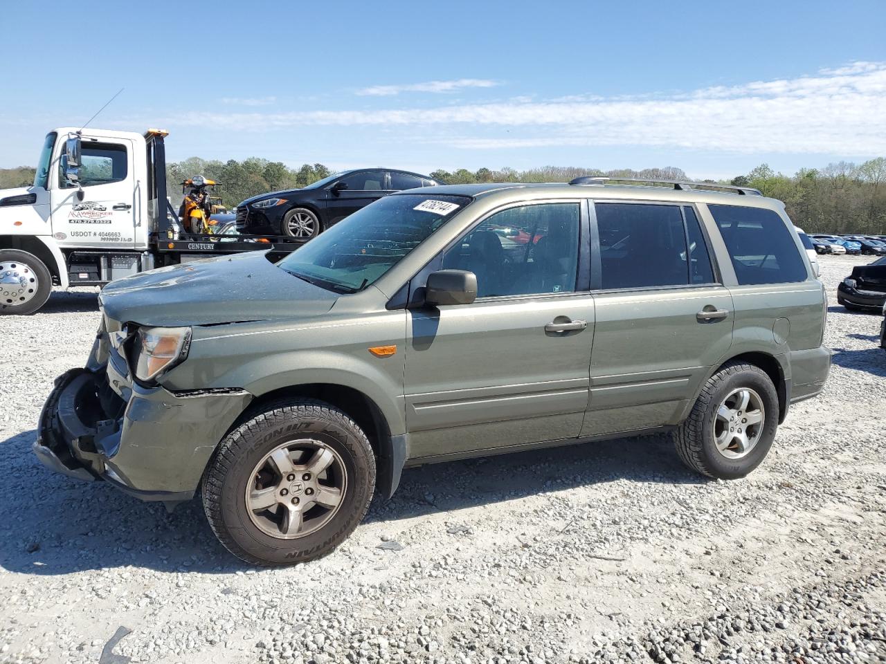 HONDA PILOT 2007 5fnyf28767b032252