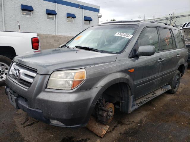 HONDA PILOT 2007 5fnyf28777b024306