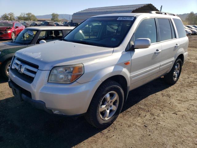 HONDA PILOT EXL 2007 5fnyf28777b042479