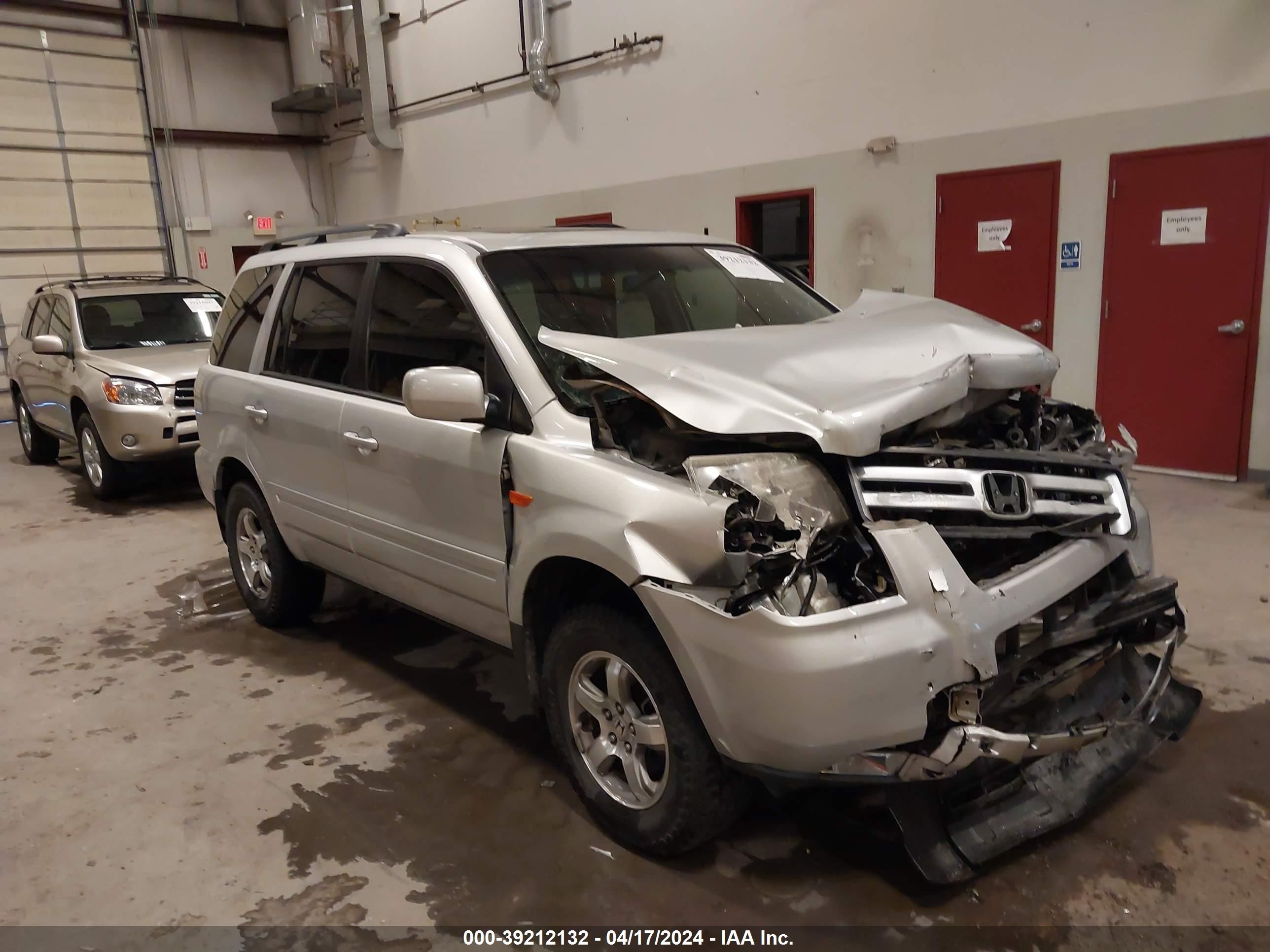 HONDA PILOT 2008 5fnyf28788b017625