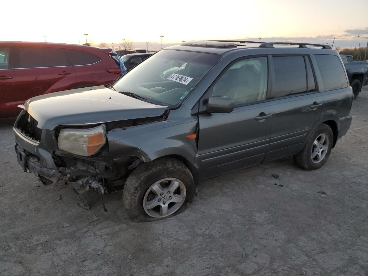 HONDA PILOT 2007 5fnyf28797b042211