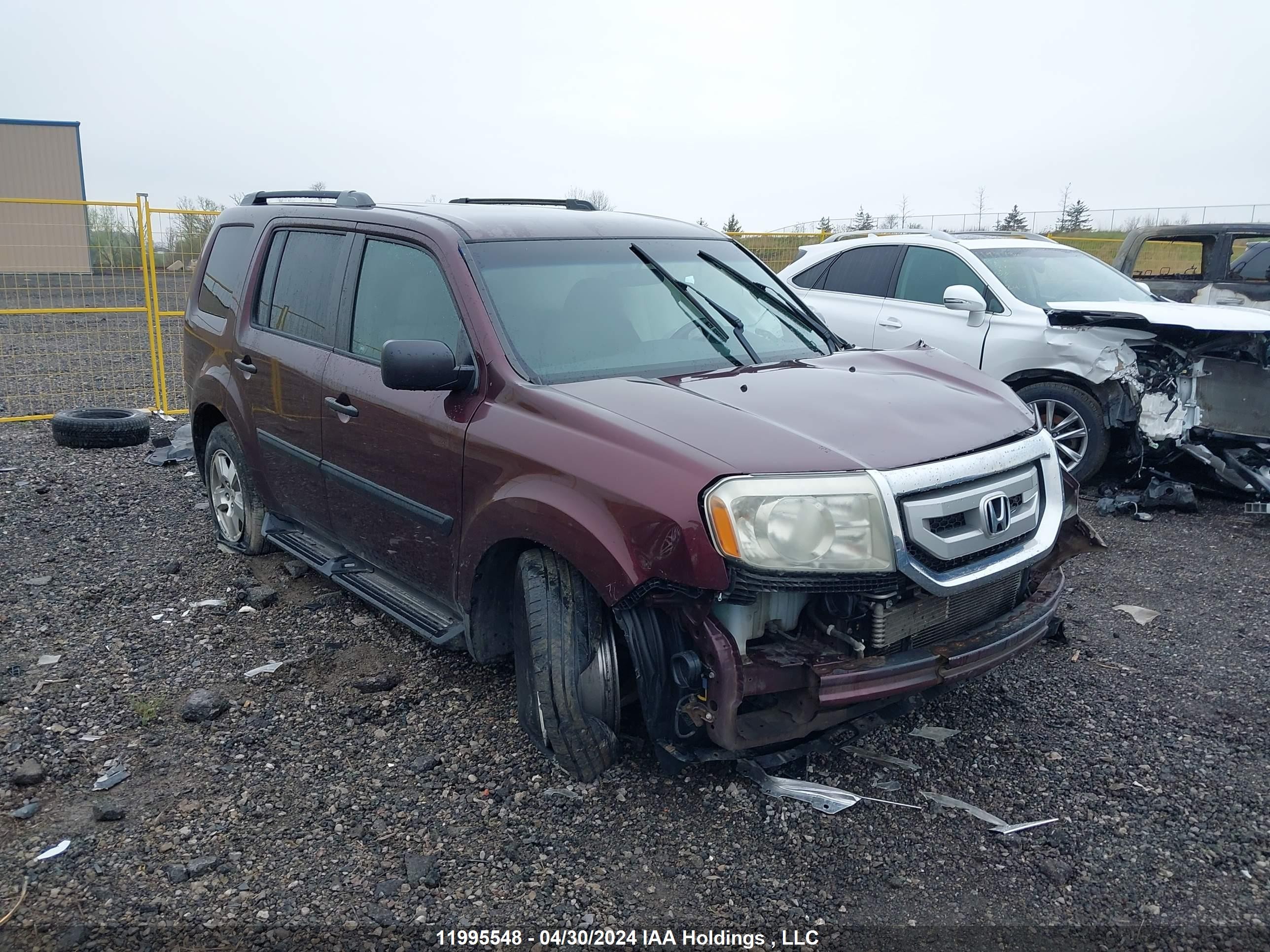 HONDA PILOT 2009 5fnyf382x9b500450