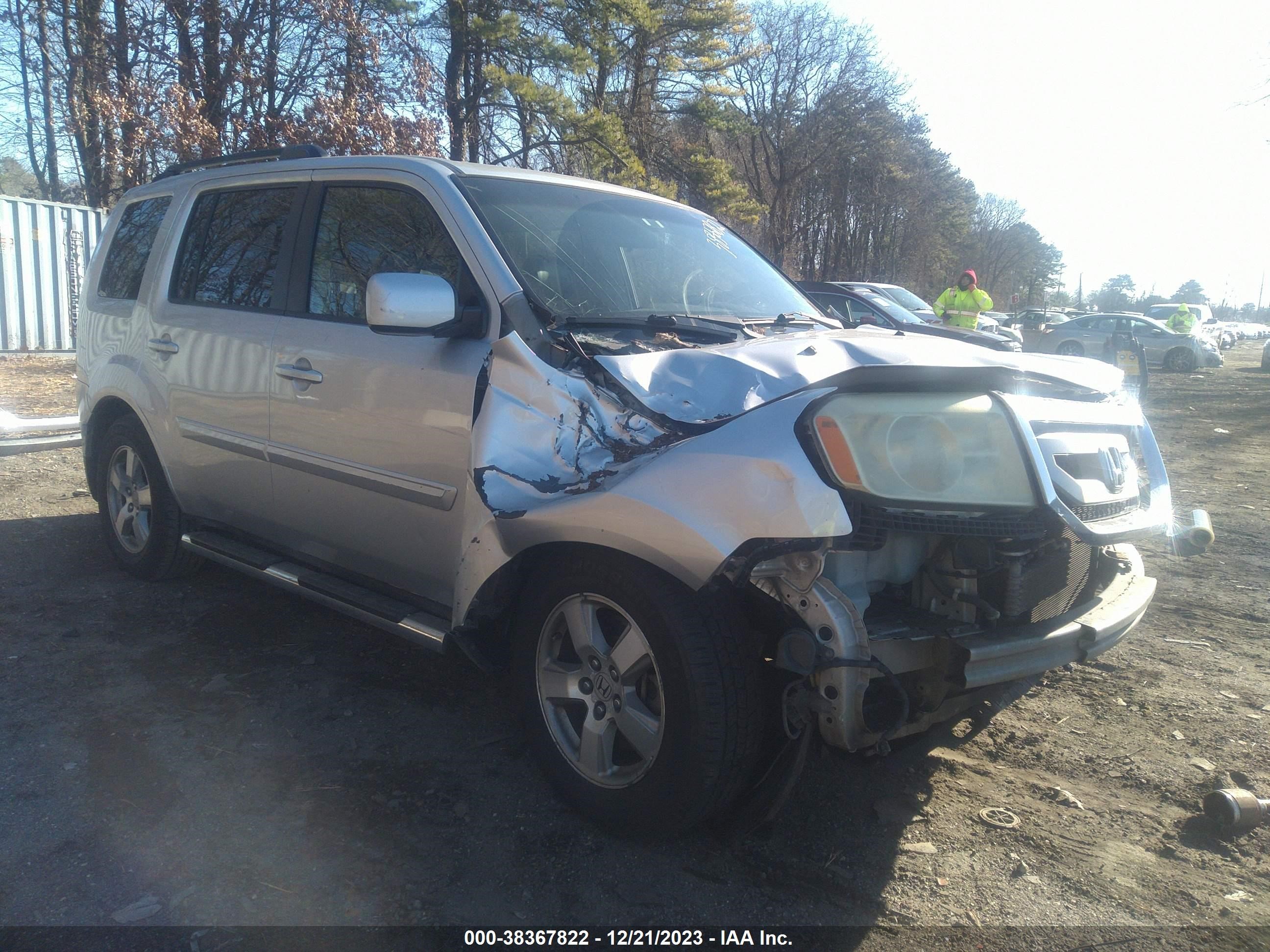 HONDA PILOT 2009 5fnyf38409b009354