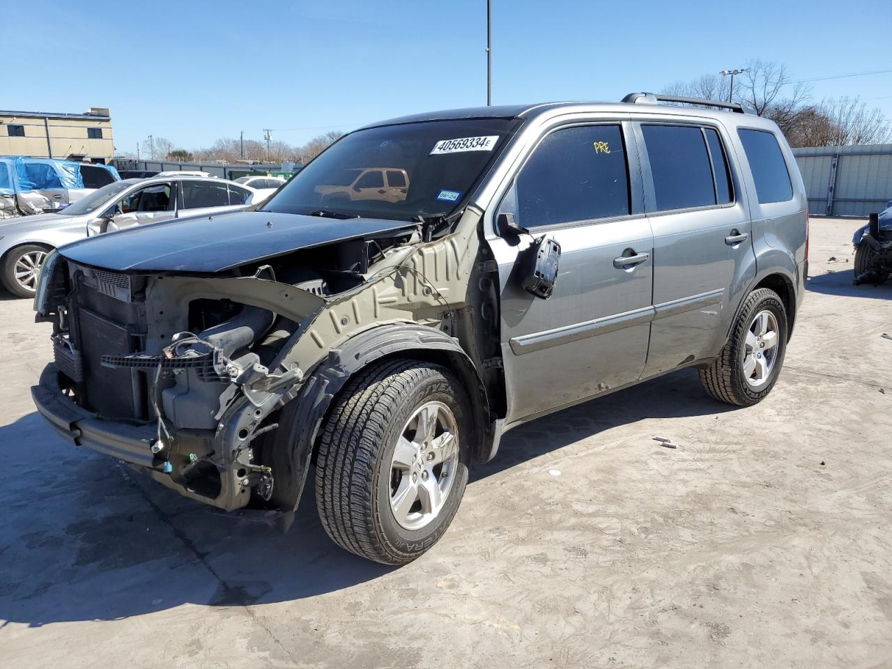 HONDA PILOT 2009 5fnyf38459b015313