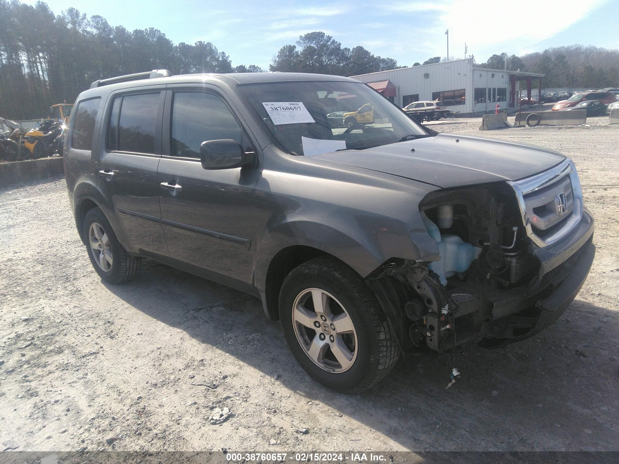 HONDA PILOT 2009 5fnyf38469b005972