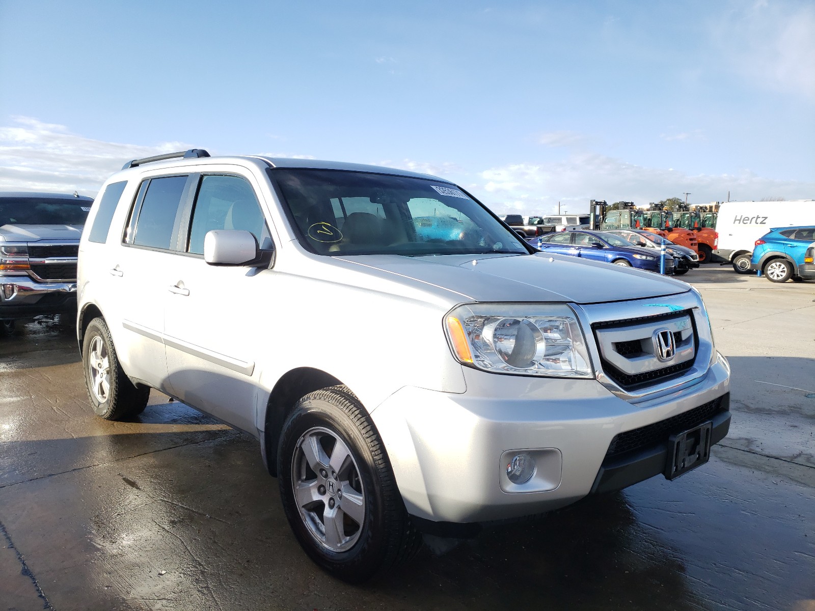 HONDA PILOT EX 2009 5fnyf38489b018030