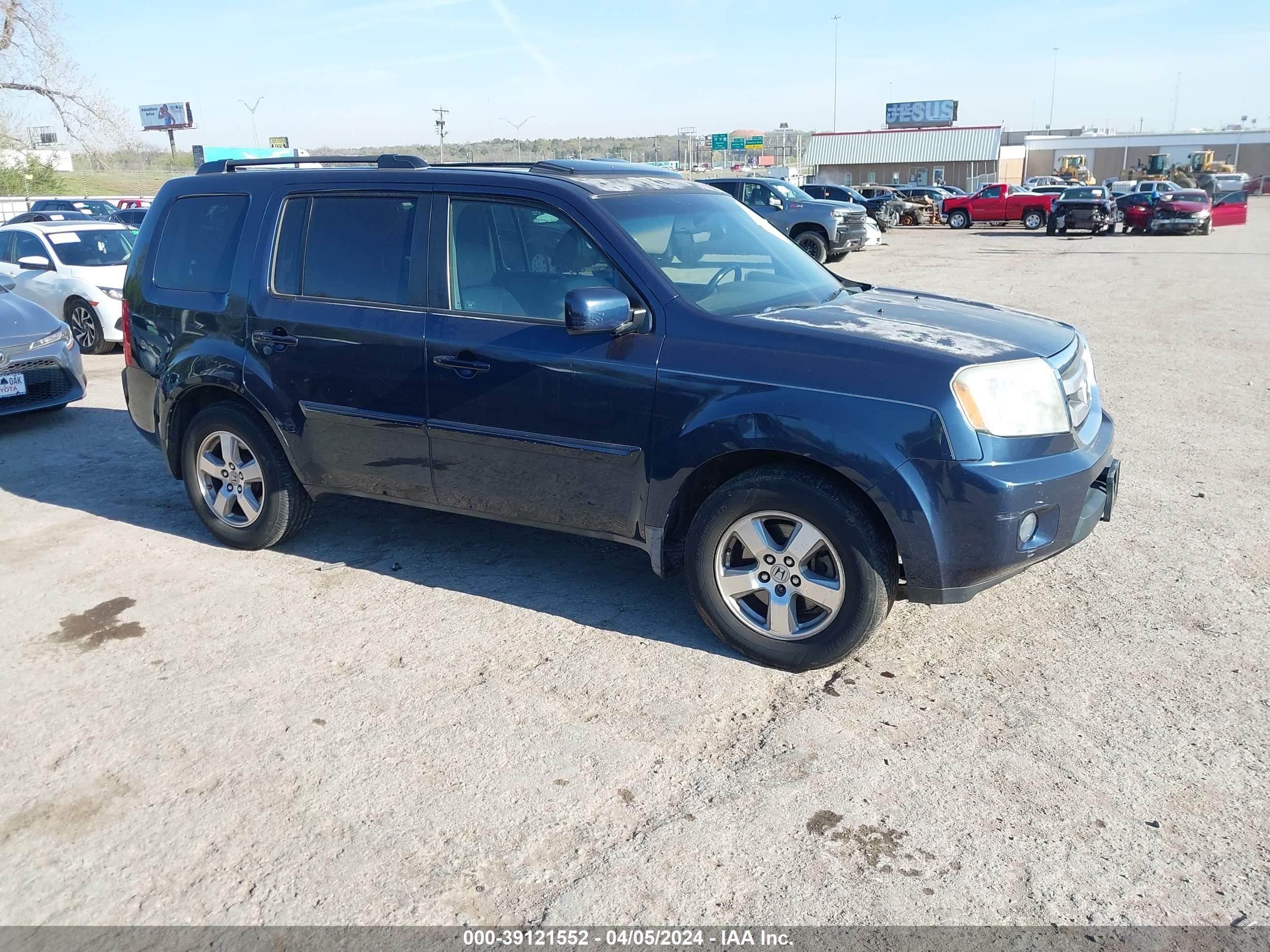 HONDA PILOT 2009 5fnyf38549b018955