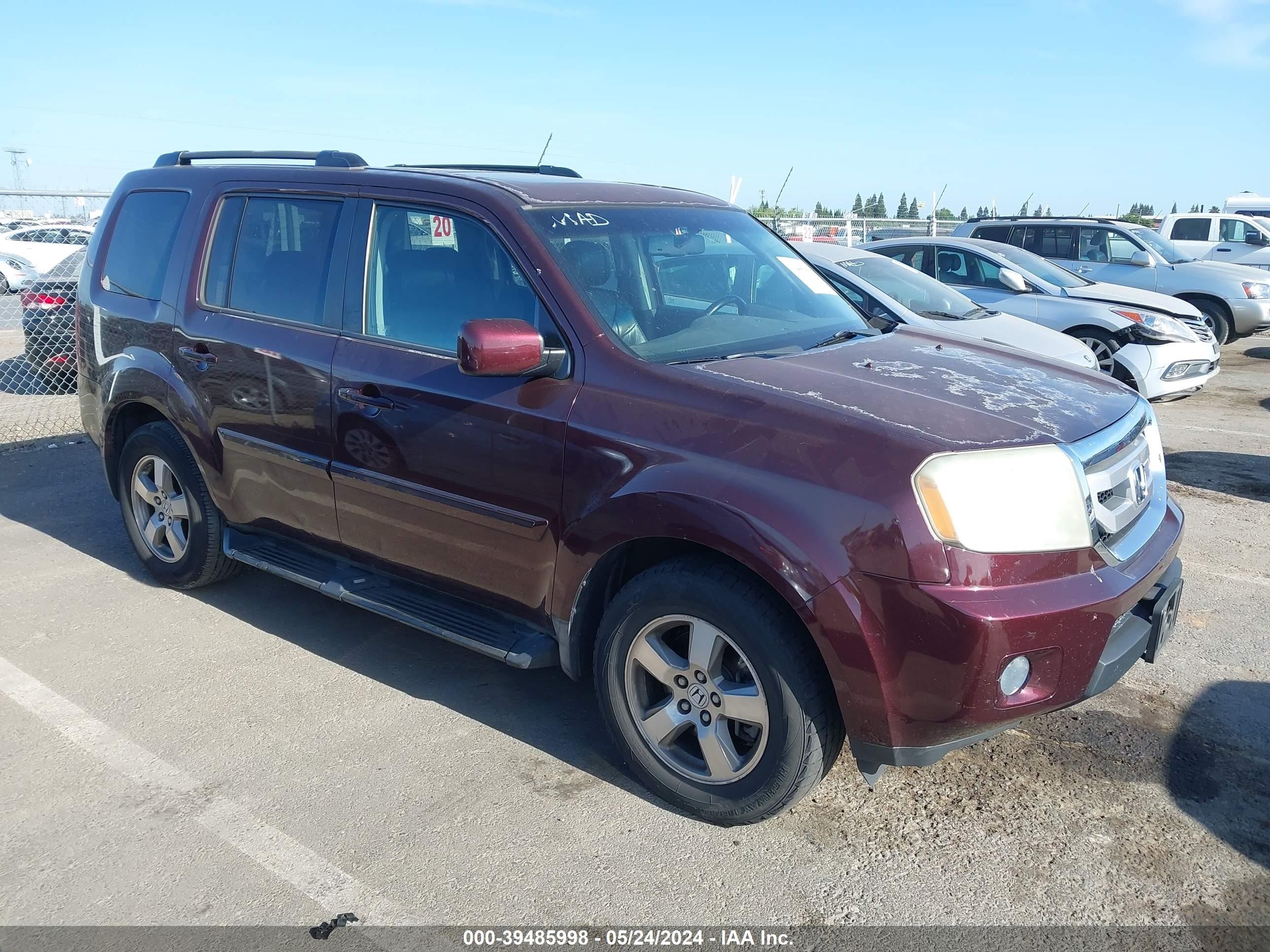 HONDA PILOT 2009 5fnyf38569b027057