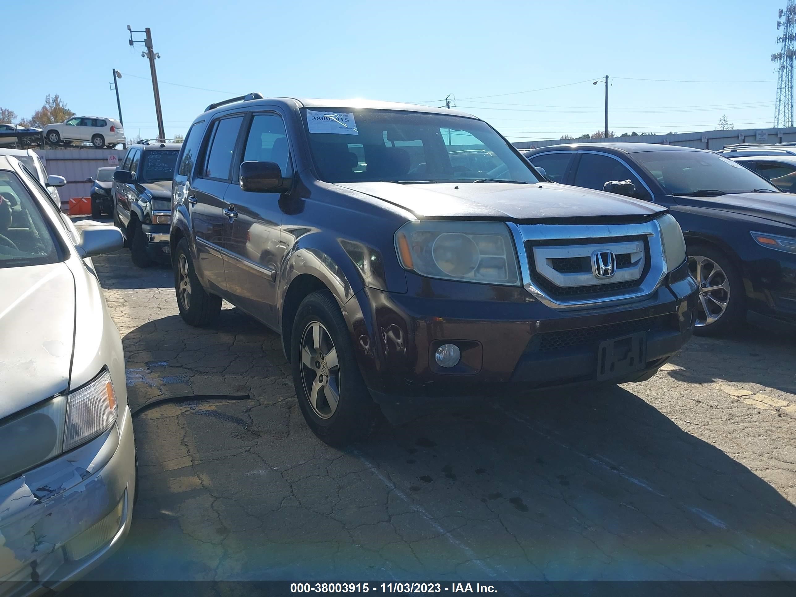 HONDA PILOT 2009 5fnyf38579b021820