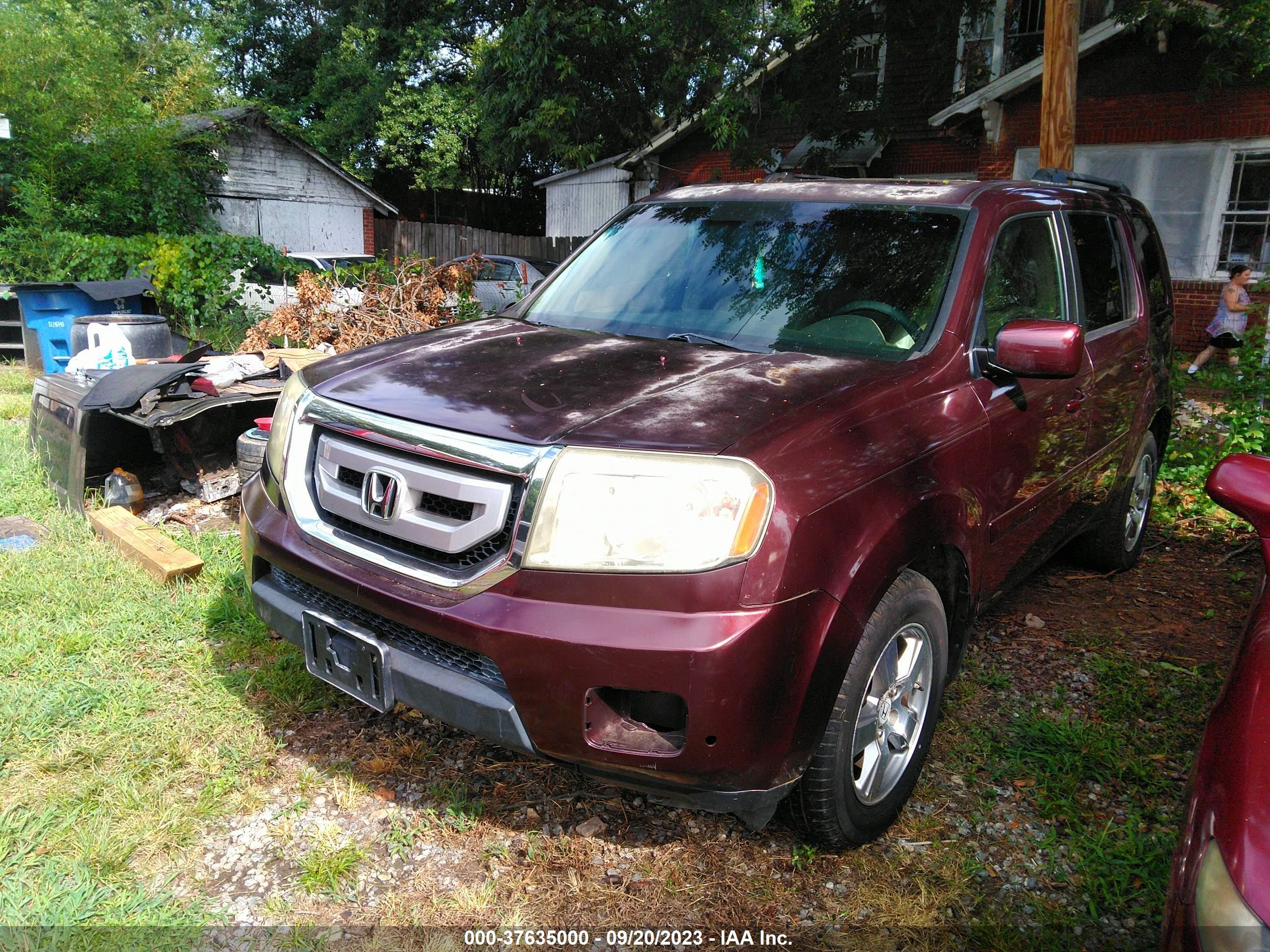 HONDA PILOT 2009 5fnyf38599b019762