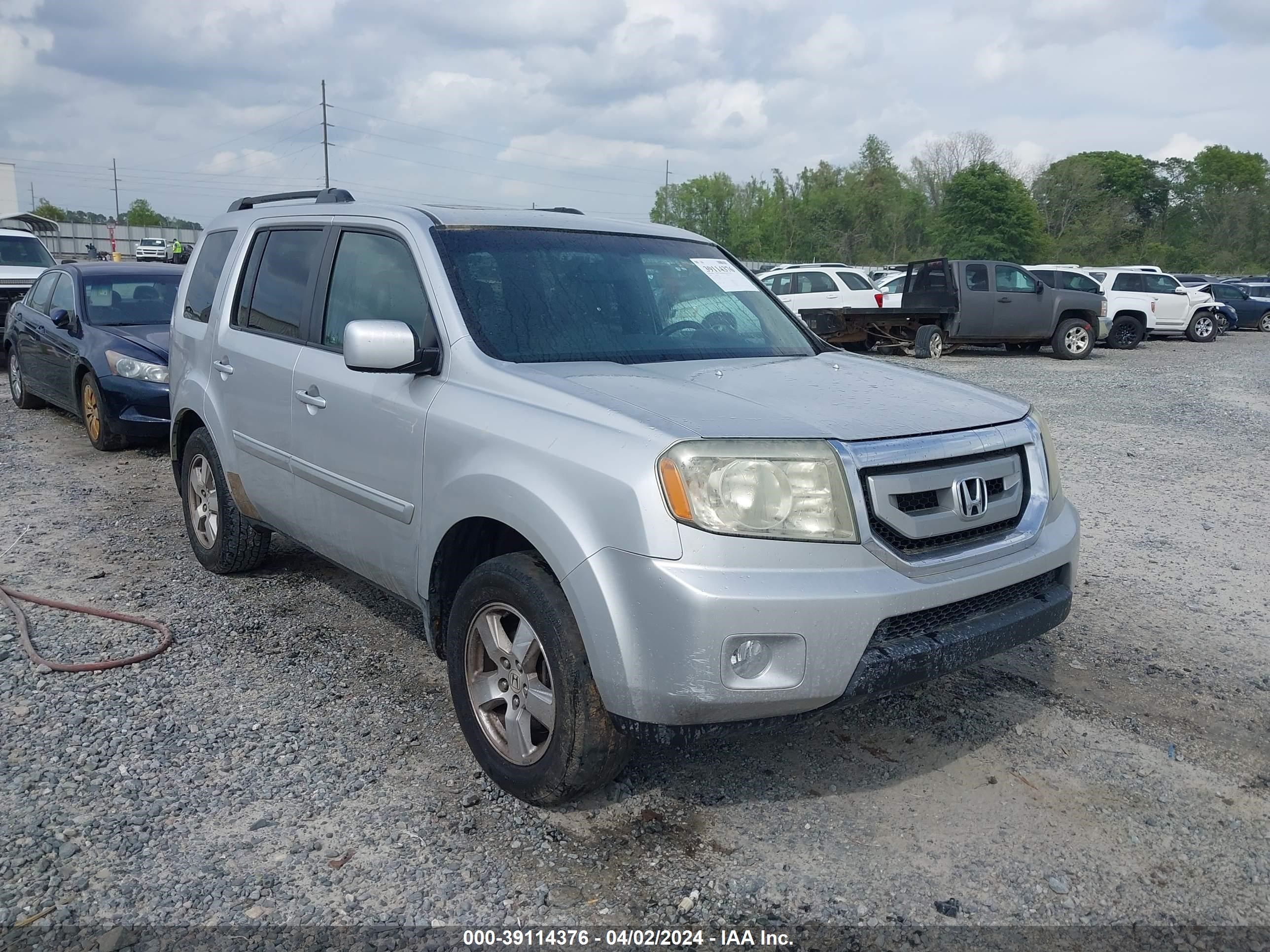 HONDA PILOT 2009 5fnyf38629b014427