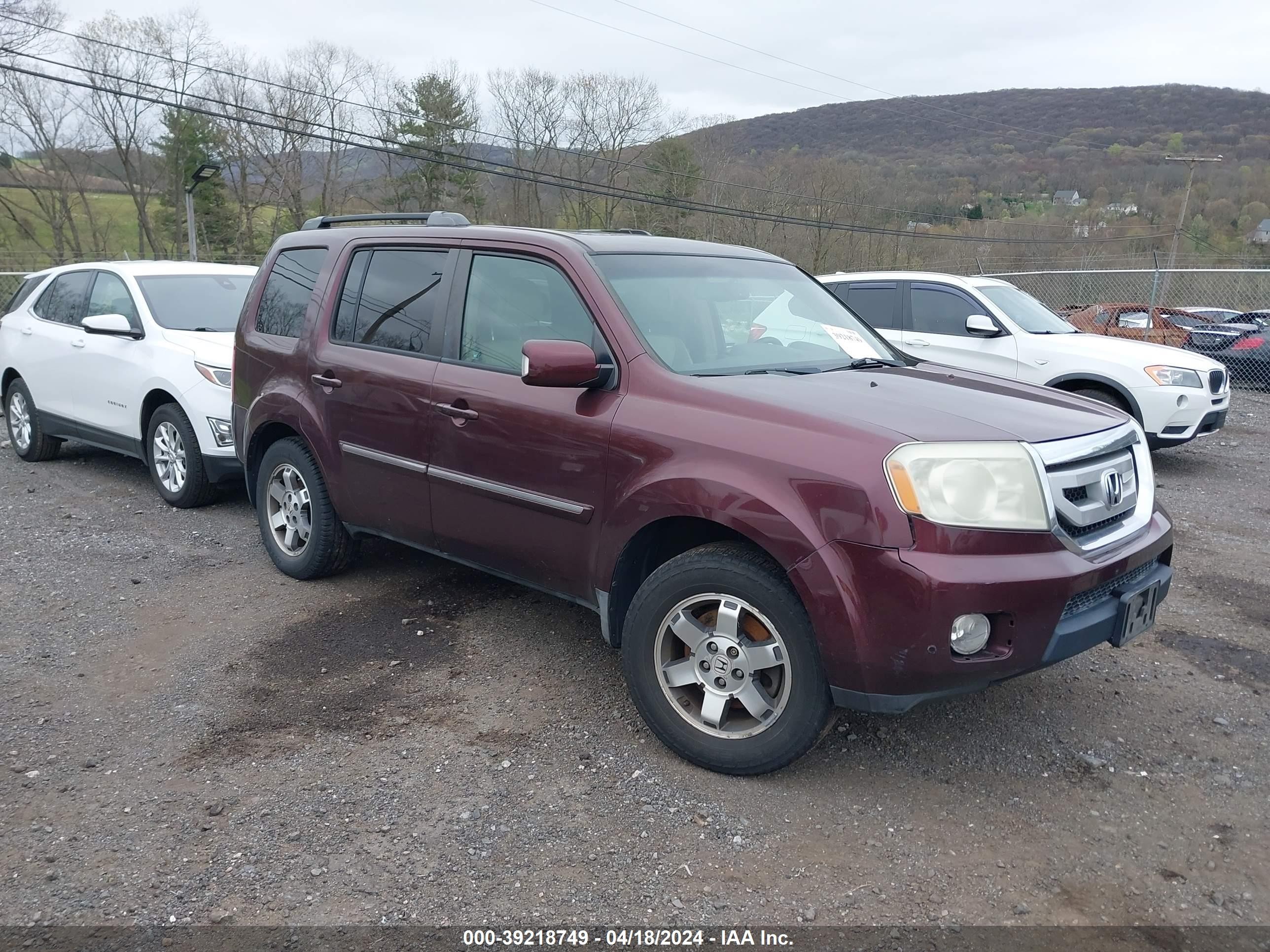 HONDA PILOT 2009 5fnyf38809b008014