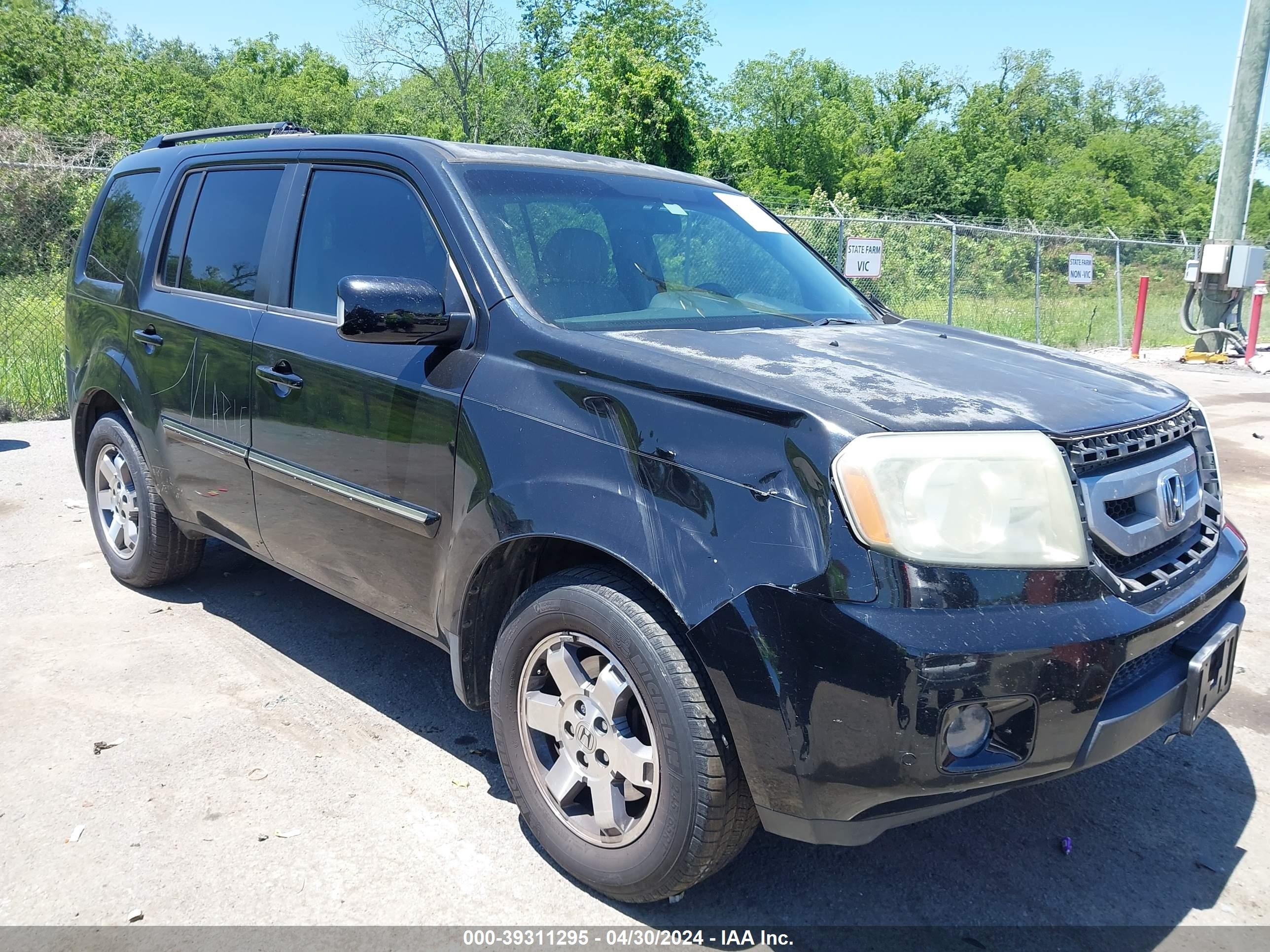 HONDA PILOT 2009 5fnyf388x9b027587