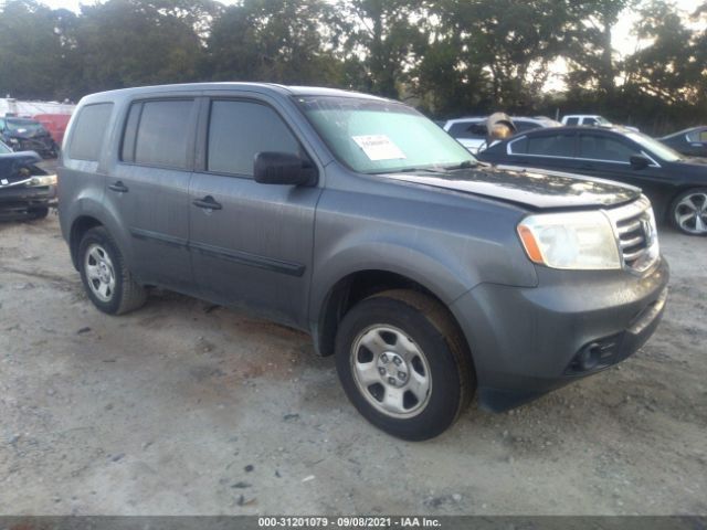 HONDA PILOT 2013 5fnyf3h20db007451