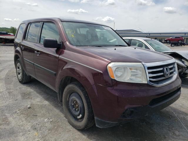 HONDA PILOT LX 2013 5fnyf3h20db018689