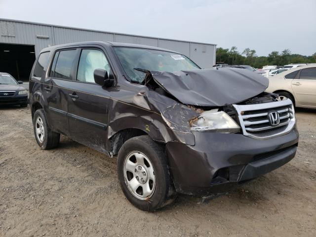 HONDA PILOT LX 2013 5fnyf3h20db018725