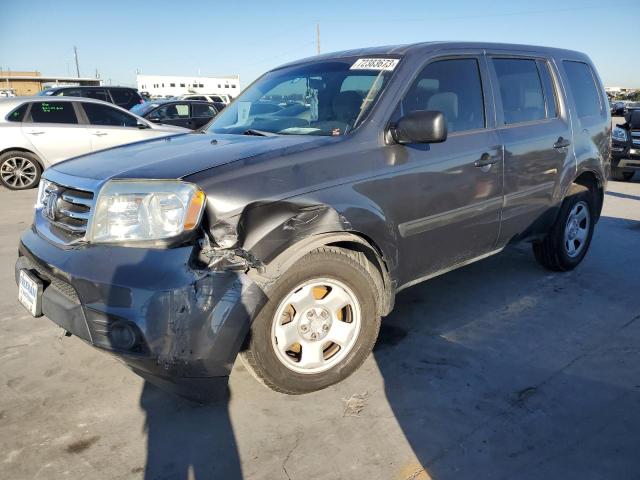 HONDA PILOT 2013 5fnyf3h20db020877