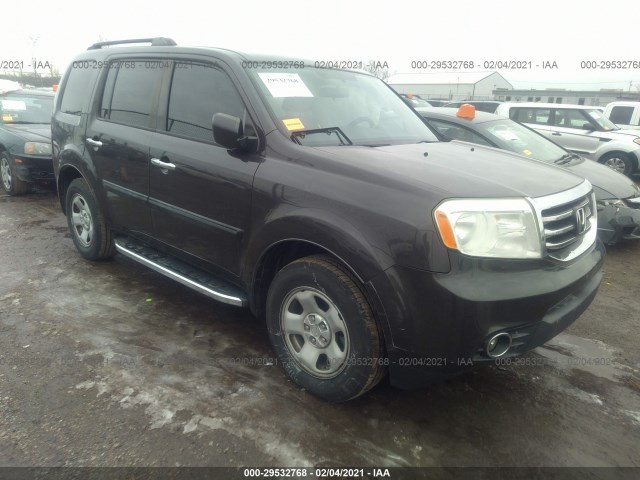 HONDA PILOT 2013 5fnyf3h20db028011