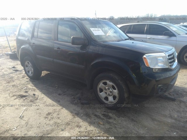 HONDA PILOT 2013 5fnyf3h20db032110