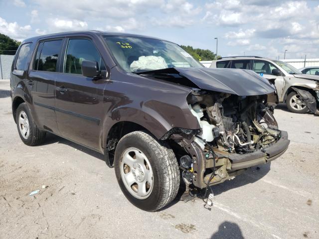 HONDA PILOT LX 2013 5fnyf3h20db034861