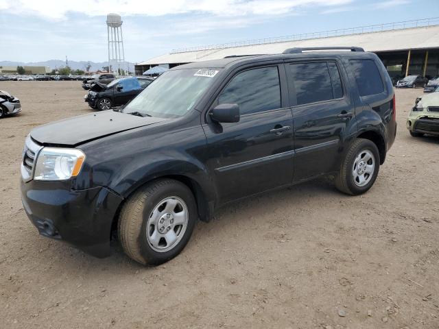 HONDA PILOT LX 2013 5fnyf3h20db038022