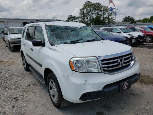 HONDA PILOT LX 2013 5fnyf3h20db039462