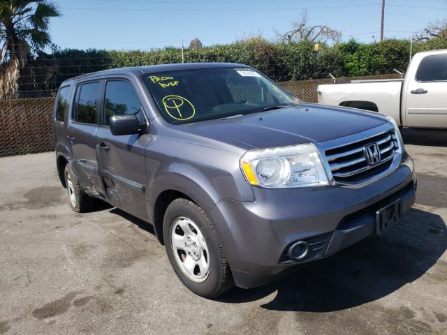 HONDA PILOT LX 2014 5fnyf3h20eb017205