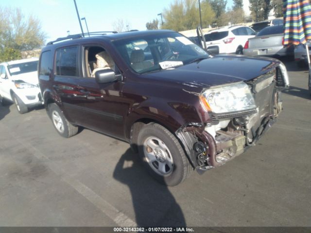 HONDA PILOT 2011 5fnyf3h21bb020156