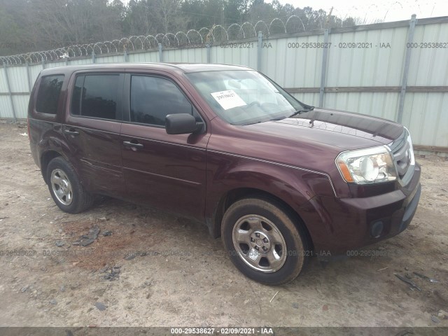 HONDA PILOT 2011 5fnyf3h21bb027835