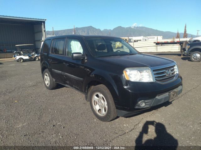 HONDA PILOT 2013 5fnyf3h21db004817