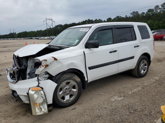 HONDA PILOT LX 2013 5fnyf3h21db010407