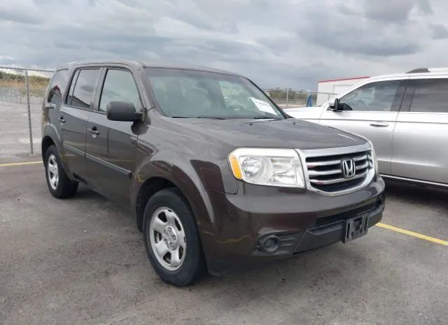 HONDA PILOT 2013 5fnyf3h21db012366