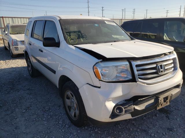 HONDA PILOT LX 2013 5fnyf3h21db016093