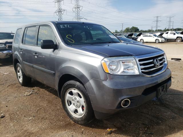 HONDA PILOT LX 2013 5fnyf3h21db020919