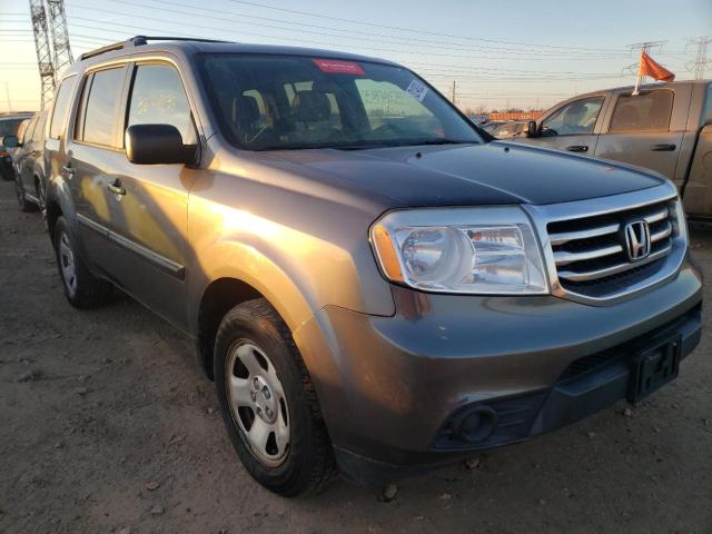 HONDA PILOT LX 2013 5fnyf3h21db037963