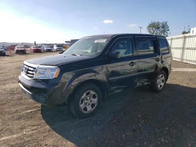 HONDA PILOT 2013 5fnyf3h21db043052