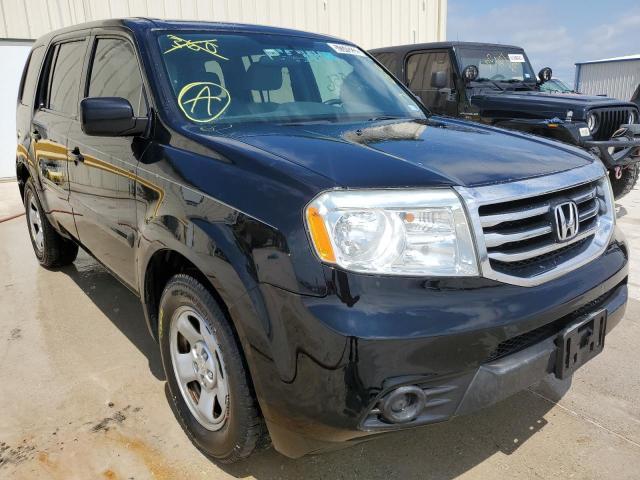 HONDA PILOT LX 2013 5fnyf3h21db044203