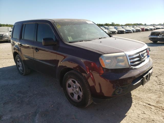 HONDA PILOT LX 2014 5fnyf3h21eb001014