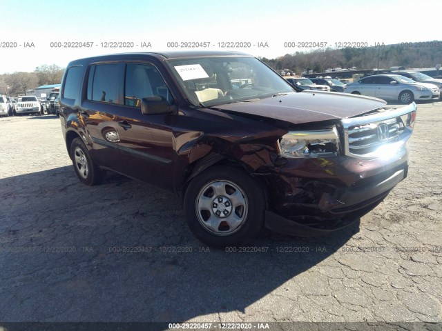 HONDA PILOT 2014 5fnyf3h21eb010862