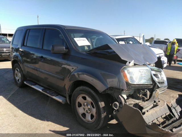 HONDA PILOT 2011 5fnyf3h22bb007349