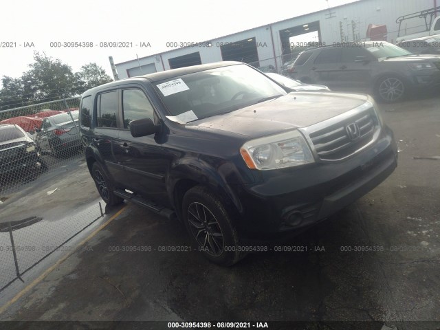 HONDA PILOT 2012 5fnyf3h22cb002587