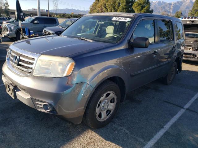 HONDA PILOT LX 2013 5fnyf3h22db010898