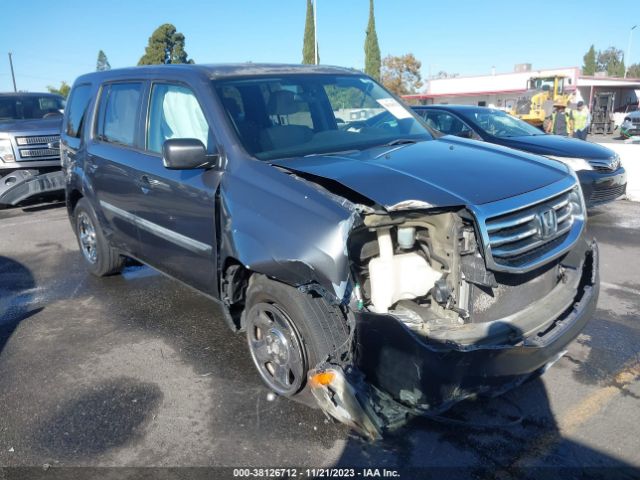 HONDA PILOT 2013 5fnyf3h22db013459