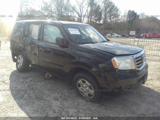 HONDA PILOT 2013 5fnyf3h22db025000