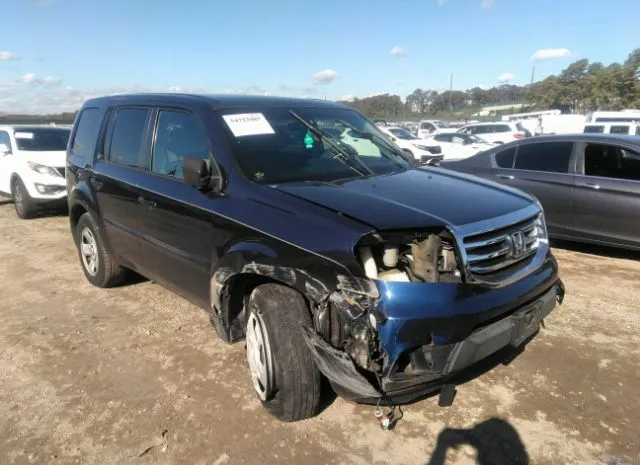 HONDA PILOT 2013 5fnyf3h22db025255