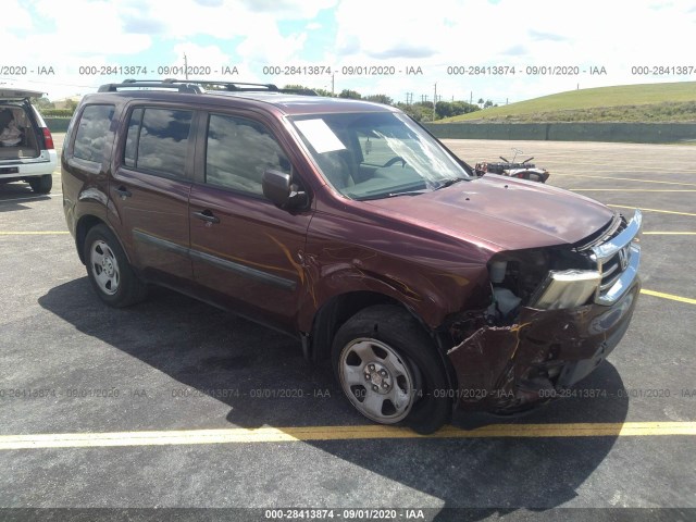 HONDA PILOT 2013 5fnyf3h22db030701