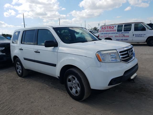 HONDA PILOT LX 2014 5fnyf3h22eb012331