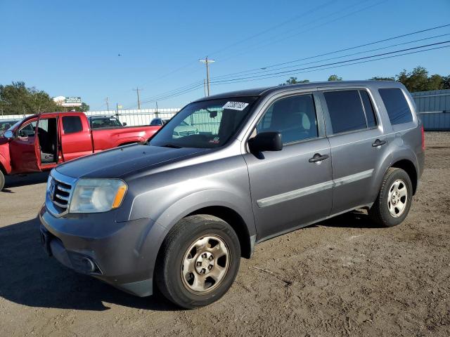 HONDA PILOT LX 2014 5fnyf3h22eb027587