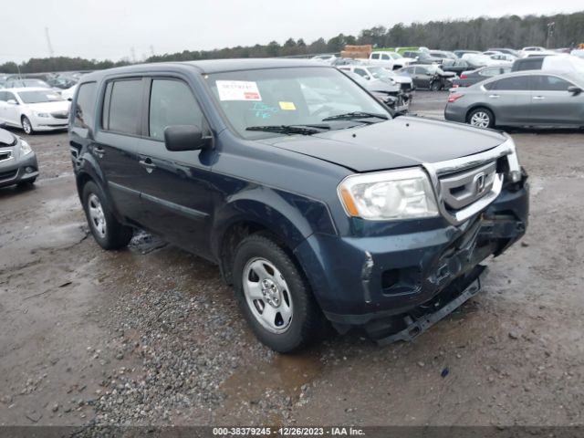 HONDA PILOT 2011 5fnyf3h23bb036973