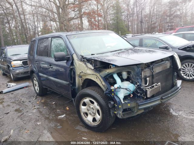 HONDA PILOT 2011 5fnyf3h23bb046547